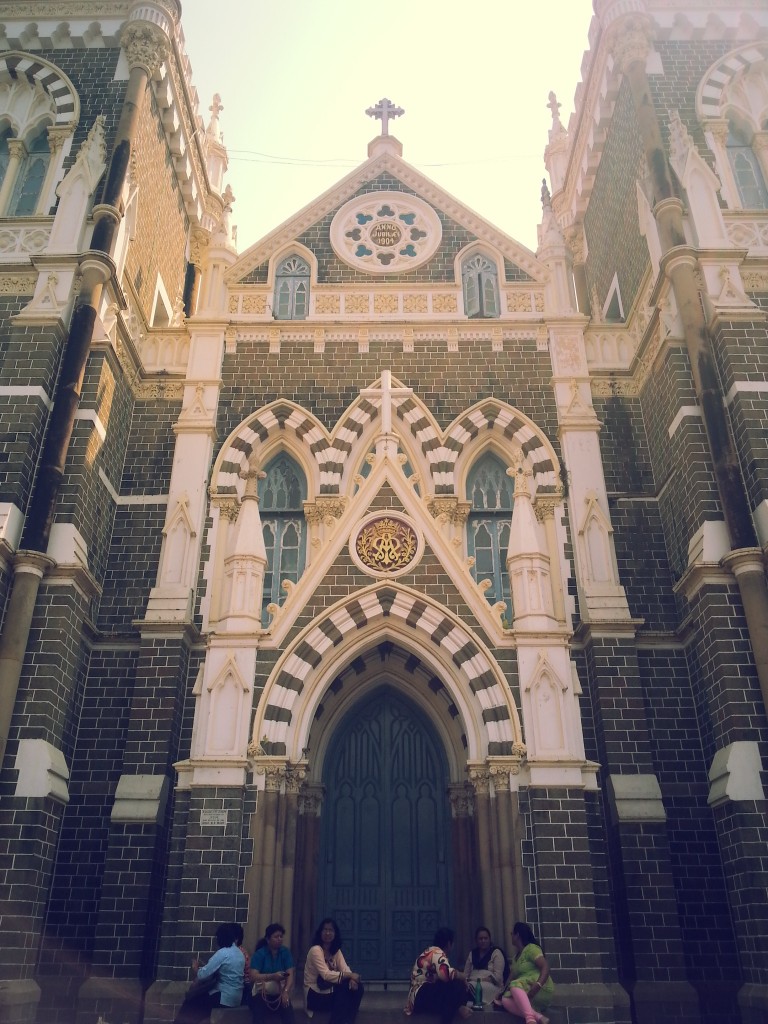 Main entrance to the church 