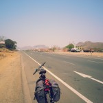 Blistering heat on the highway