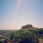 Imposing structure of the fort