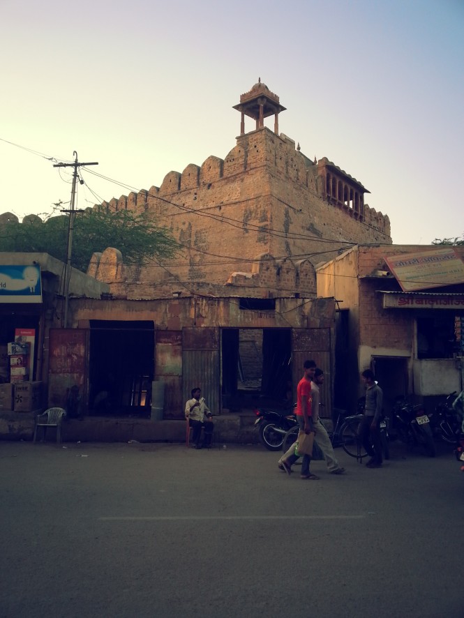 Fort as seen from outside