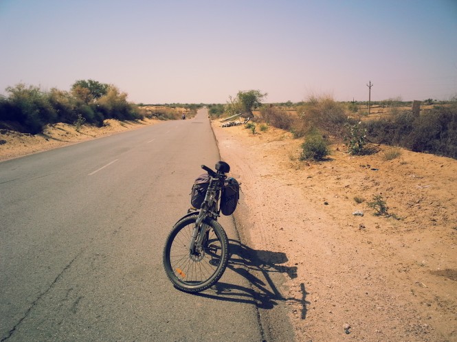 Cycling in scorching heat