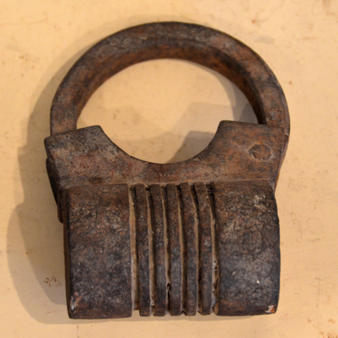 An old lock at Alankar Museum