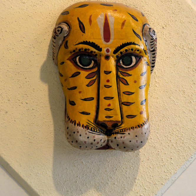 Hanuman mask at Alankar Museum