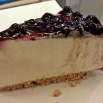 Blueberry cheese cake at Lavazza Cafe, Delhi