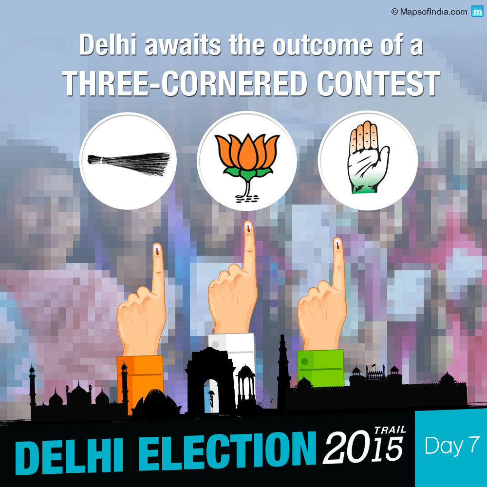 Delhi Elections 2015 - Day 7