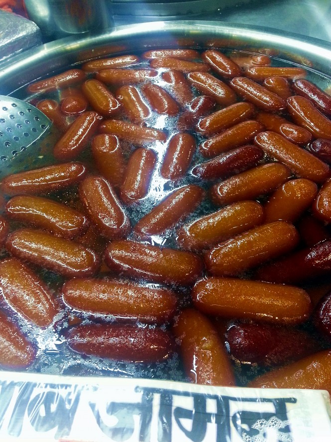 Gulab Jamun at Paharganj, Delhi