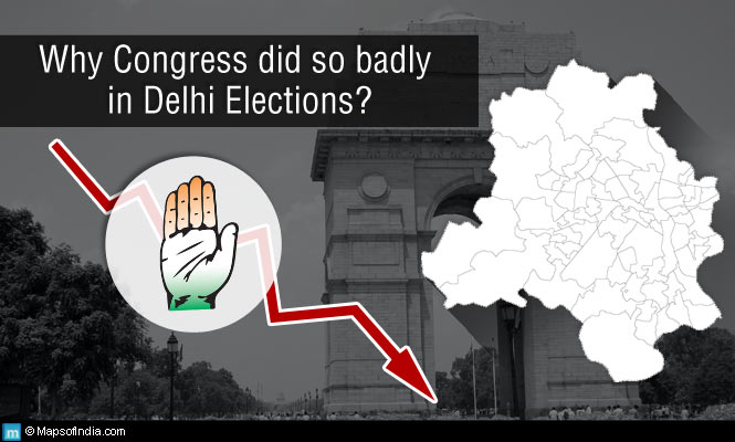 Why Congress party loses in Delhi Elections