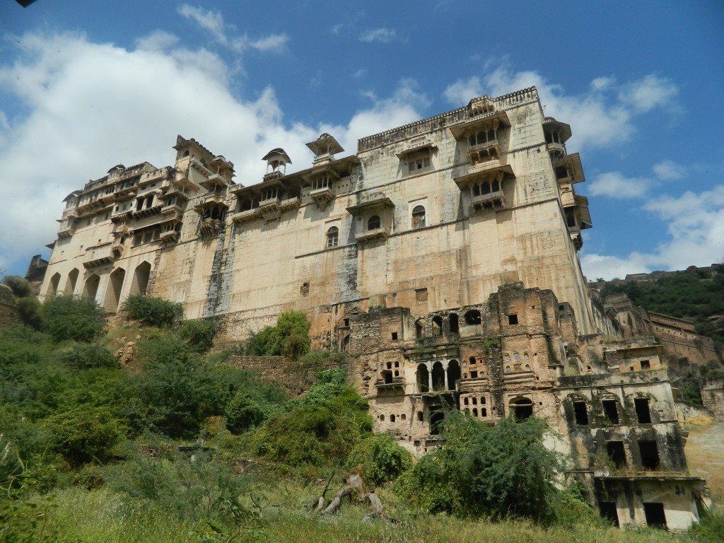 The magnificent Bundi palace.