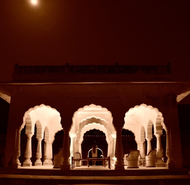 Amber Fort - Baradari Mansingh Palace