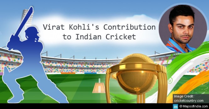 Indian cricketer Virat Kohli