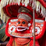 Sree Muthappan Theyyam blessing devotees