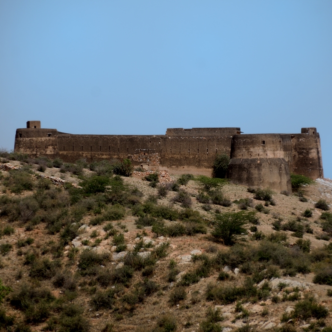 A private fort in Samode town