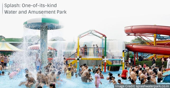 Visit Splash Water Park in Delhi
