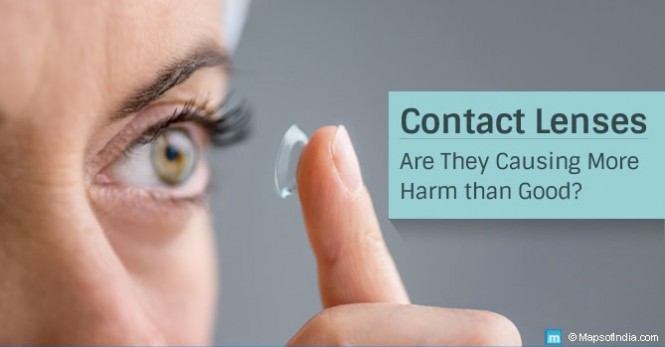 Contact lenses can be harmful