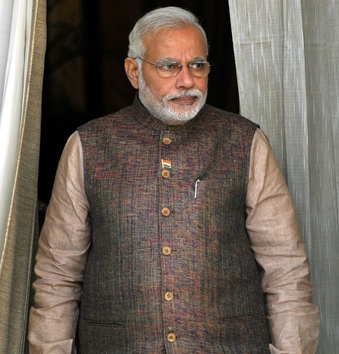 Narendra Modi in Kurta and Jacket