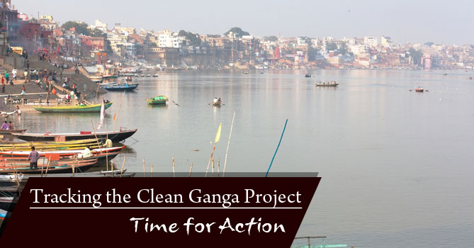 Tracking the Clean Ganga Project - June 2015