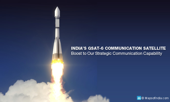 ISRO to launch GSAT-6 communication satellite on 27 August Image
