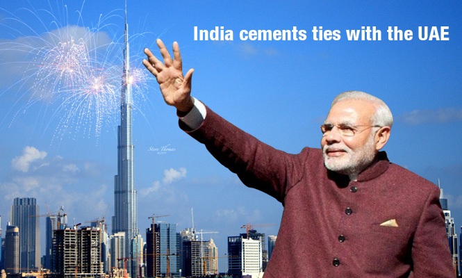 PM Modi's UAE Visit Image