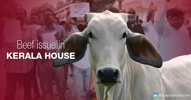 Beef issue in Kerala House