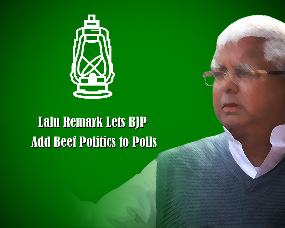 Beef Row Spices up Bihar Poll Pot, BJP Takes on Lalu Prasad