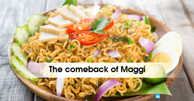 Maggi Comeback In India