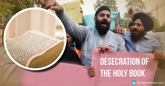 Desecration of the Holy Book in Punjab