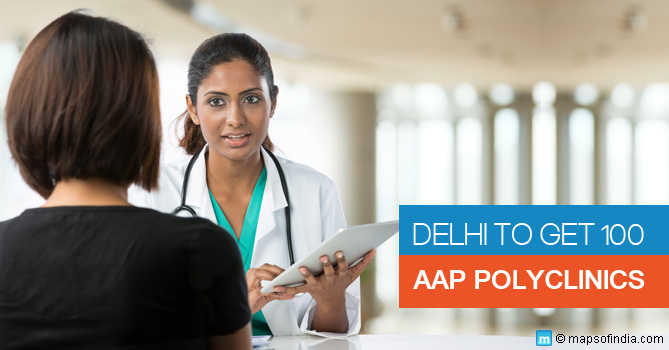 Aam Aadmi polyclinic in Delhi