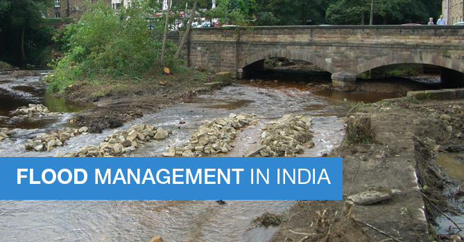 Flood management in India