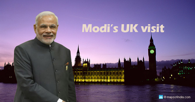 Modi’s UK Visit Highlights