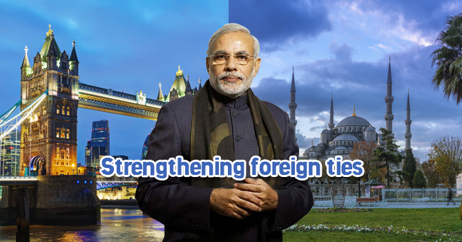 Prime Minister Narendra Modi's five-day tour to UK and Turkey
