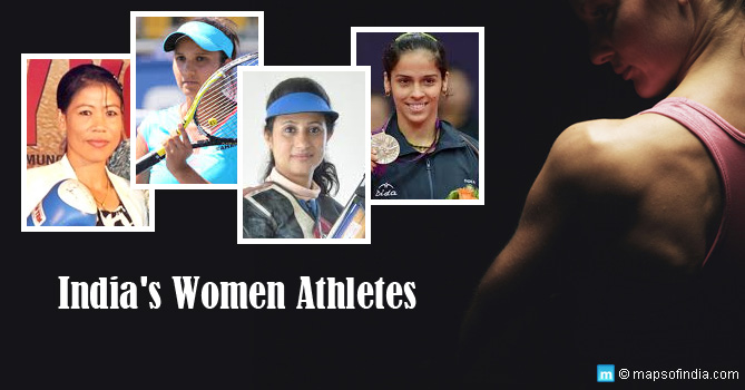 Most Glamorous Women Athletes In India