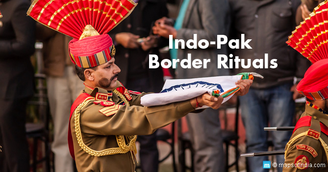  India-Pakistan Border Ritual