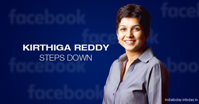 Facebook India MD Kirthiga Reddy Steps Down