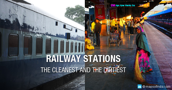 Cleanest and Dirtiest Railway Stations In India