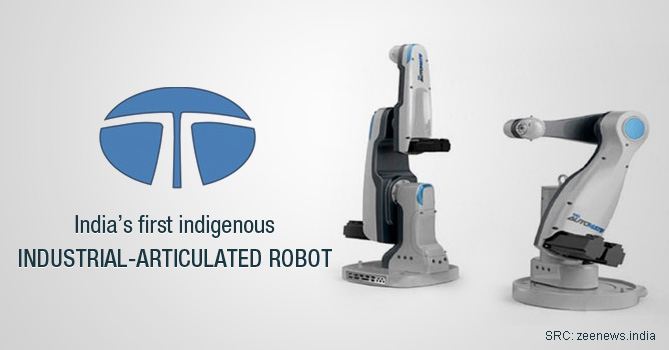 Tata Brabo India’s First Industrial Articulated Indigenous Robot