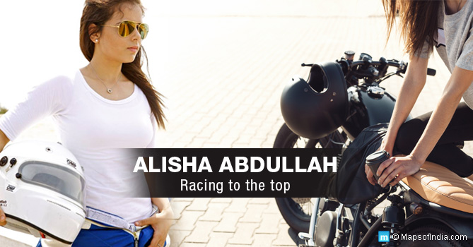 Alisha Abdullah, India’s First Woman Bike Racer