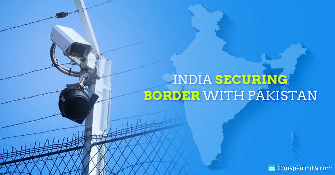 India Securing Border With Pakistan