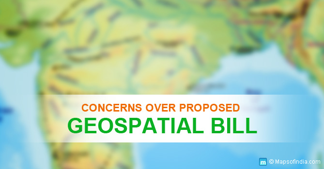 Geospatial information regulation bill 2016