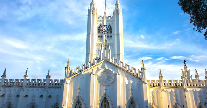 St. Paul’s Cathedral in Kolkata