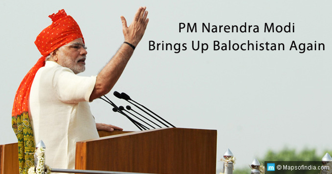 PM Narendra Modi Brings Up Balochistan Again