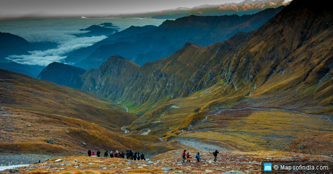 Roopkund in Uttarakhand