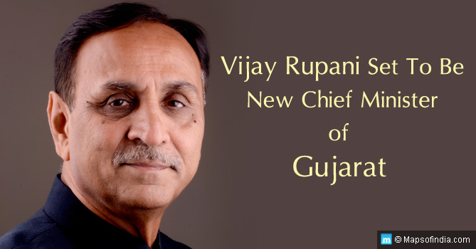 Vijay Rupani - Gujarat New Chief Minister