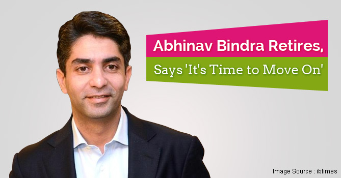 Abhinav Bindra Announced his Retirement from Shooting