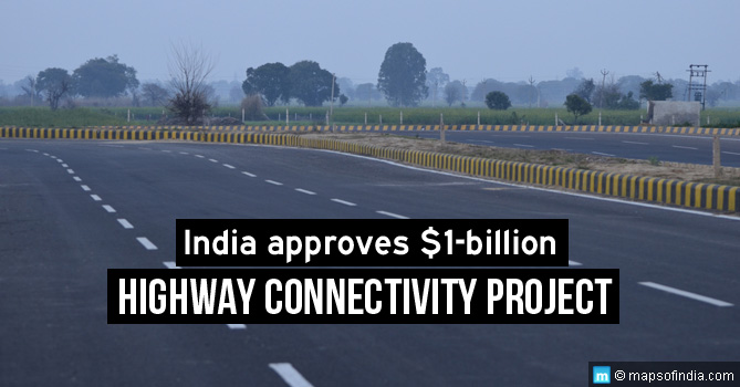 India approves $1-billion Highway connectivity project