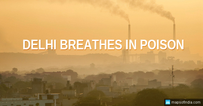 Delhi Breathes in Poison