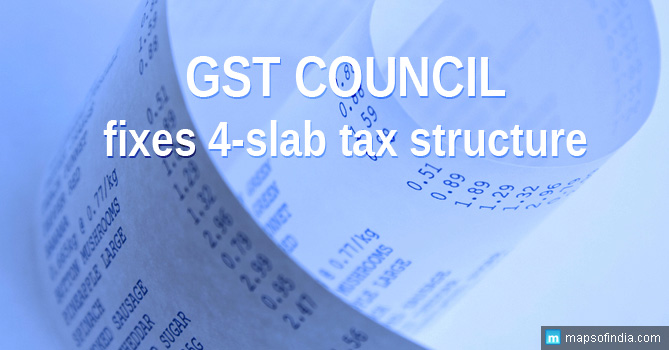 GST Council Fixes 4 Slab Tax Structure