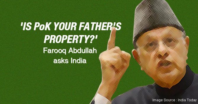controversial statement by farooq abdullah