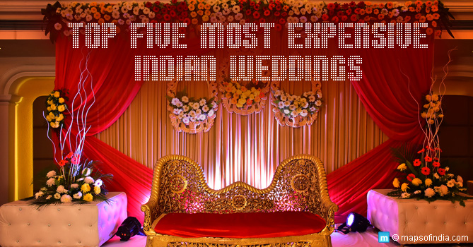 top five most expensive indian weddings