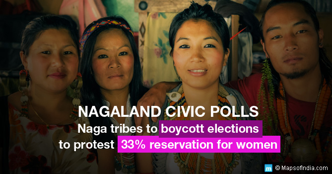 Naga Tribes Boycott Election