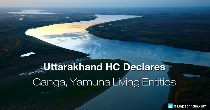 Lving status to Ganga, Yamuna
